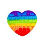 Jucarii, Copii si Bebe - Jucarii si jocuri - Jucarii & jocuri educative - Jucarii interactive - POP It Inimioara Jucarie antistres Push Pop Bubble - Infinity.ro