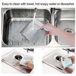 Electronice si Electrocasnice - Aragazuri, cuptoare si hote - Accesorii aragazuri, cuptoare si hote - Accesorii aragazuri - Set 4 folii de protectie pentru aragaz, detasabile, reutilizabile, usor de spalat, din teflon, 27x27 - Infinity.ro