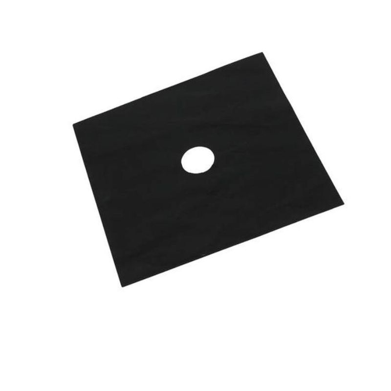 Electronice si Electrocasnice - Aragazuri, cuptoare si hote - Accesorii aragazuri, cuptoare si hote - Accesorii aragazuri - Set 4 folii de protectie pentru aragaz, detasabile, reutilizabile, usor de spalat, din teflon, 27x27 cm - Infinity.ro