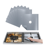 Electronice si Electrocasnice - Aragazuri, cuptoare si hote - Accesorii aragazuri, cuptoare si hote - Accesorii aragazuri - Set Folii de Protectie din Teflon - pentru Plita si Aragaz , Reutilizabile, Gri, 4 Bucati - Infinity.ro