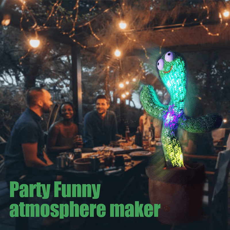 Jucarii, Copii si Bebe - Jucarii si jocuri - Jucarii & jocuri educative - Jucarii interactive - Jucarie Cactus Dansator Nevermore, cu Acumulator si Cablu USB, Danseaza, Canta, Vorbeste si Inregistreaza, 33 - Infinity.ro