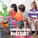 Jucarii, Copii si Bebe - Jucarii si jocuri - Jucarii & jocuri educative - Jucarii interactive - Jucarie Cactus Dansator Nevermore, cu Acumulator si Cablu USB, Danseaza, Canta, Vorbeste si Inregistreaza, 33 - Infinity.ro