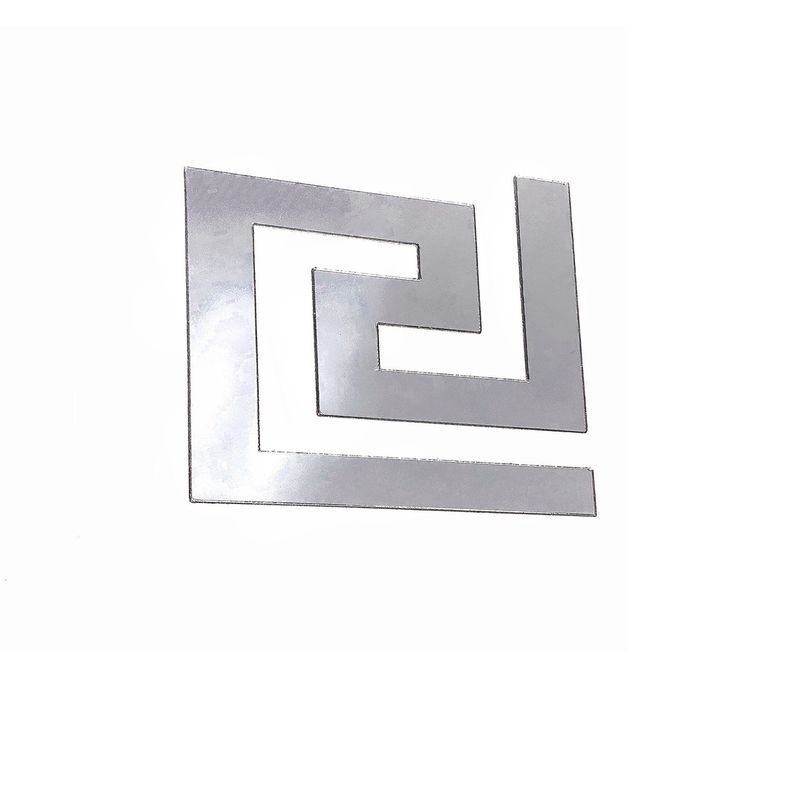 Casa si Gradina - Decoratiuni - Oglinzi - Set Oglinzi Design Versace, Oglinzi Decorative Acrilice SILVER, MyStyle Luxury Home 10 bucati/set - 5 cm - Infinity.ro