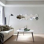 Casa si Gradina - Decoratiuni - Oglinzi - Set 12 Oglinzi Decorative Acrilice Cristal, Argint - Infinity.ro