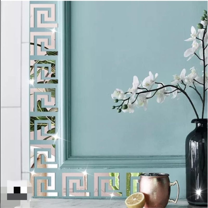 Casa si Gradina - Decoratiuni - Oglinzi - Set 10 Oglinzi, Autoadezive, Acril, 10x10x0.1cm, Transparent - Infinity.ro