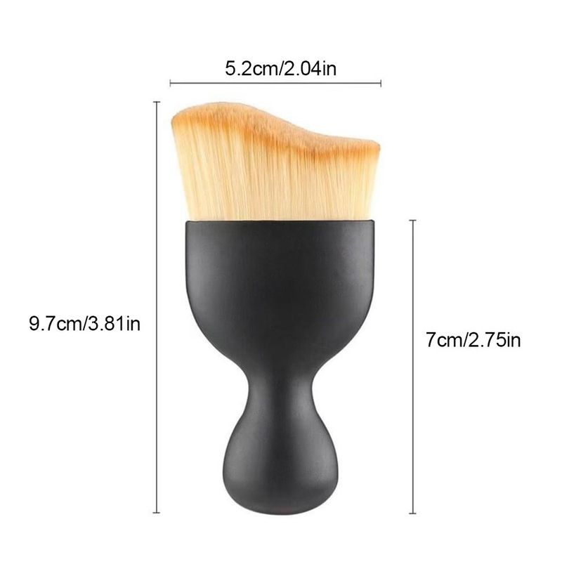 Auto si Moto - Intretinere auto - Produse curatare auto - Pensula curatare praf din zone greu accesibile, Detailing auto, 5,2 x 9,7 cm, Negru - Infinity.ro