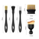 Auto si Moto - Intretinere auto - Produse curatare auto - Set perii, 5 piese, Design ergonomic, Rezistent la uzura, Pentru detailing si curatare - Infinity.ro