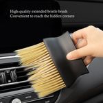 Auto si Moto - Intretinere auto - Produse curatare auto - Set perii, 5 piese, Design ergonomic, Rezistent la uzura, Pentru detailing si curatare - Infinity.ro