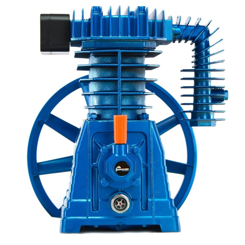 Casa si Gradina - Electrice - Echipamente electrice - Compresoare - Pompa compresor de aer cu 2 pistoane de 90mm debit 960l/min 4-5 kW 10 bari Barracuda B-AC2090H - Infinity.ro