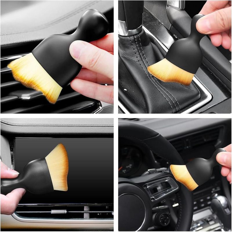 Auto si Moto - Intretinere auto - Produse curatare auto - Perie profesionala cu peri moi, ideala pentru instrumentele de indepartare a prafului de aerisire din - Infinity.ro