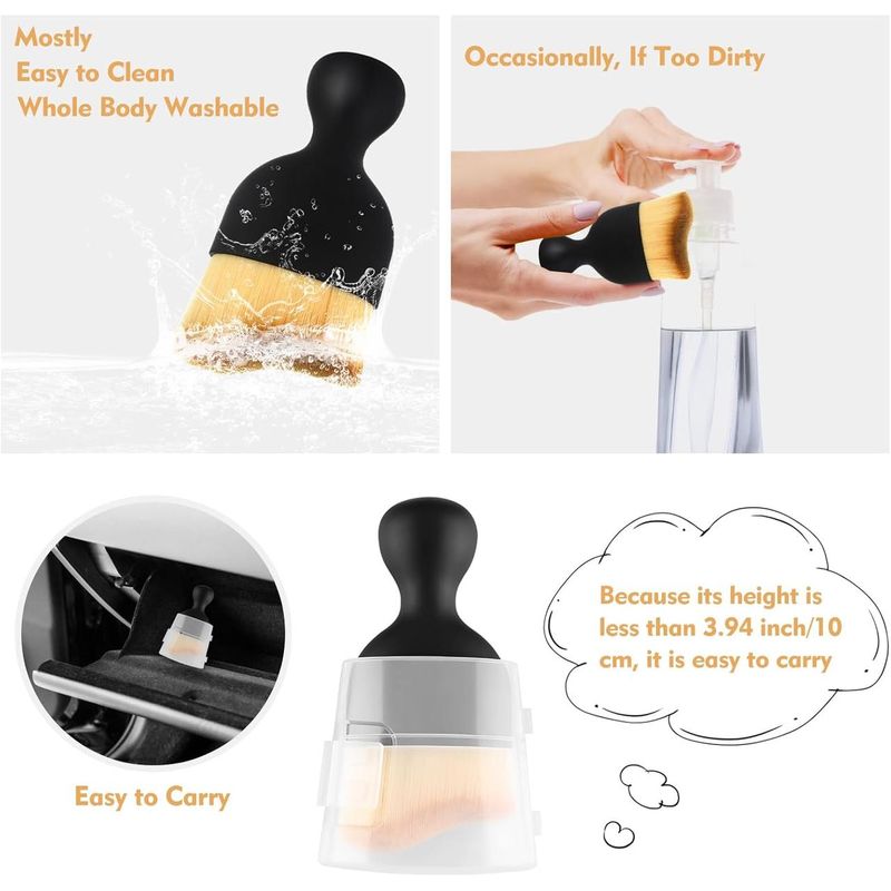 Auto si Moto - Intretinere auto - Produse curatare auto - Perie profesionala cu peri moi, ideala pentru instrumentele de indepartare a prafului de aerisire din - Infinity.ro