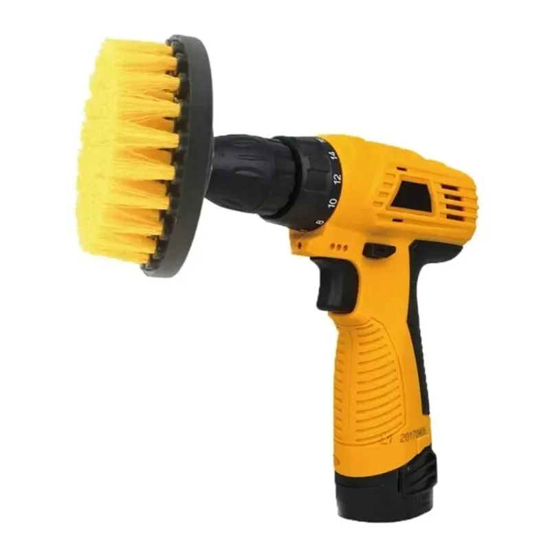 Auto si Moto - Intretinere auto - Produse curatare auto - Perie rotunda mare pentru Mocheta & Uz Caznic / Profesional - MyStyle - Detailing Carpet Brush cu Adaptor - Infinity.ro