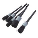 Auto si Moto - Intretinere auto - Produse curatare auto - Set 5 perii profesionale Gri MyStyle pentru curatat interior si exterior auto, elemente de caroserie, bord, - Infinity.ro