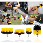 Auto si Moto - Intretinere auto - Produse curatare auto - Set de 4 perii de curatat pentru bormasina de diferite dimensiuni - Infinity.ro