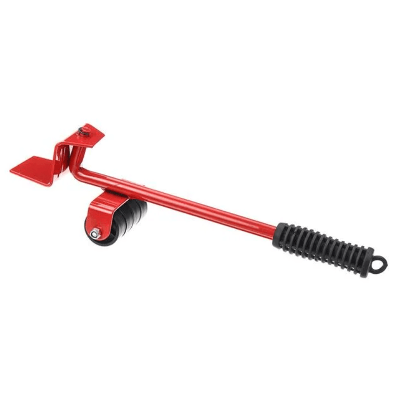 Casa si Gradina - Constructii - Depozitare, transport si protectie - Echipamente pentru transport si ridicat - Maneta de ridicare mobila cu 4 roti, Rosu - Infinity.ro