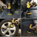 Auto si Moto - Intretinere auto - Produse curatare auto - Set de perii curatare pentru bormasina, 1/4, 3 buc - Infinity.ro