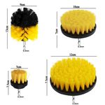 Auto si Moto - Intretinere auto - Produse curatare auto - Set 4 perii curatare pentru bormasina, Darklove, Cu dimensiuni diferite, Pentru suprafete de baie, chit, - Infinity.ro