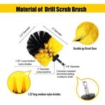 Auto si Moto - Intretinere auto - Produse curatare auto - Set 4 perii curatare pentru bormasina, Darklove, Cu dimensiuni diferite, Pentru suprafete de baie, chit, - Infinity.ro