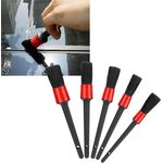 Auto si Moto - Intretinere auto - Produse curatare auto - Set de 5 perii pentru detalii auto pentru curatarea interiorului si exteriorului masinii, Diferite dimensiuni - Infinity.ro