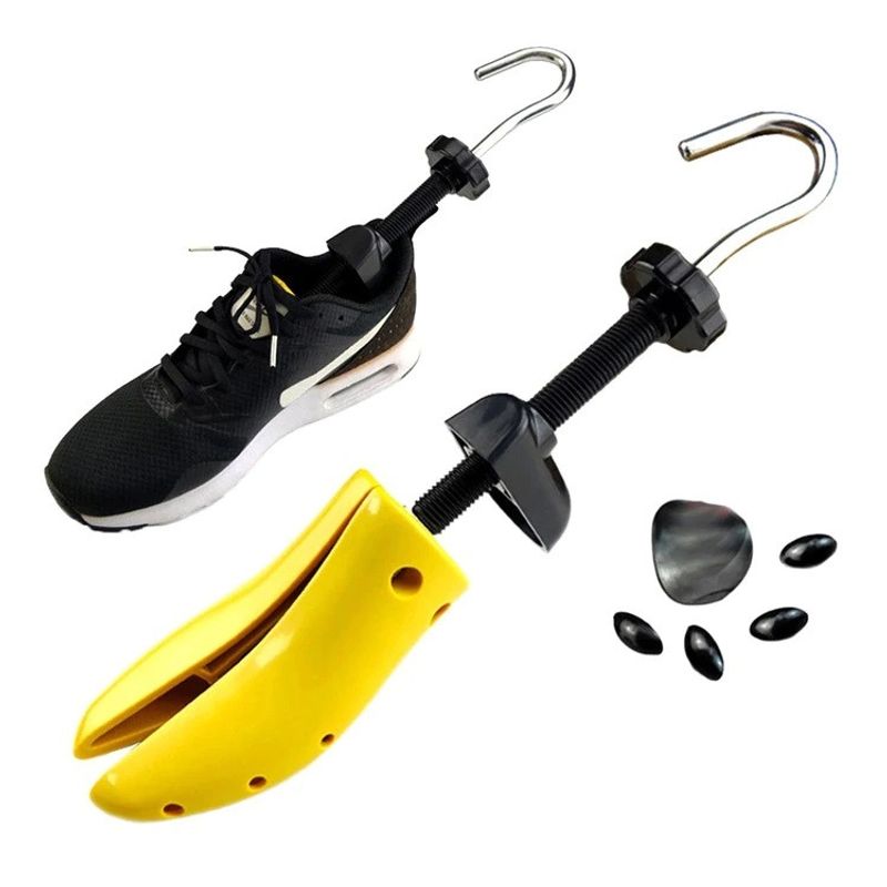 Market - Spalare si intretinere rufe - Produse intretinere Incaltaminte - Perii si alte accesorii - San pentru largit pantofi, din plastic, marime 39-43, galben - Infinity.ro