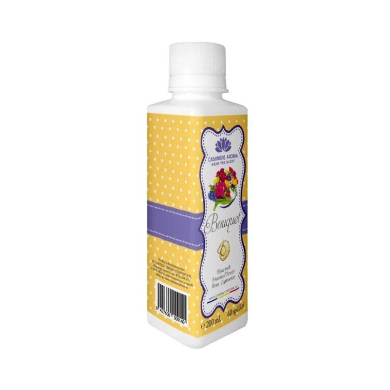 Market - Spalare si intretinere rufe - Produse intretinere textile - Balsam rufe - Parfum de rufe BOUQUET cu arome de zambila, frezie si trandafir, completat la final cu lemn dulce, 200ml - Infinity.ro