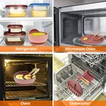 Jucarii, Copii si Bebe - Hrana si alaptare - Biberoane, suzete si accesorii hranire - Articole hranire bebelusi - Set hranire bebe din silicon, Darklove, 1 baveta, 1 farfurie compartimentata, 1 bol cu ventuza, lingurita si - Infinity.ro