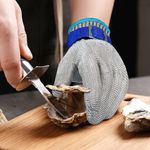 Casa si Gradina - Constructii - Echipamente de lucru - Manusi protectia muncii - Manusa anti-taiere din otel inoxidabil, pentru bucatarie, macelarie, marime S - Infinity.ro