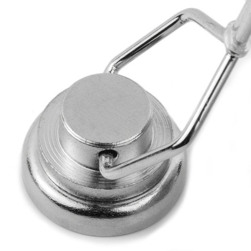 Casa si Gradina - Constructii - Feronerie si accesorii - Suruburi, dibluri si accesorii uz general - Magnet oala neodim 25mm cu carlig rotativ - Infinity.ro