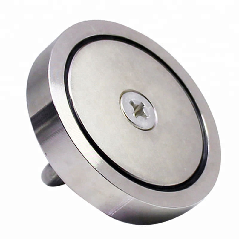 Casa si Gradina - Constructii - Feronerie si accesorii - Suruburi, dibluri si accesorii uz general - Magnet Fishing puternic D90 mm cu peste 320 Kg Forta prindere magnet acvatic - Infinity.ro