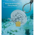 Casa si Gradina - Constructii - Feronerie si accesorii - Suruburi, dibluri si accesorii uz general - Magnet neodim cu surub, 70 mm diametru, Cu forta de tragere 200kg, Argintiu - Infinity.ro