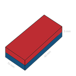 Casa si Gradina - Constructii - Feronerie si accesorii - Suruburi, dibluri si accesorii uz general - Magnet bloc 40x10x5mm neodim puternic N45 forta 8kg - Infinity.ro