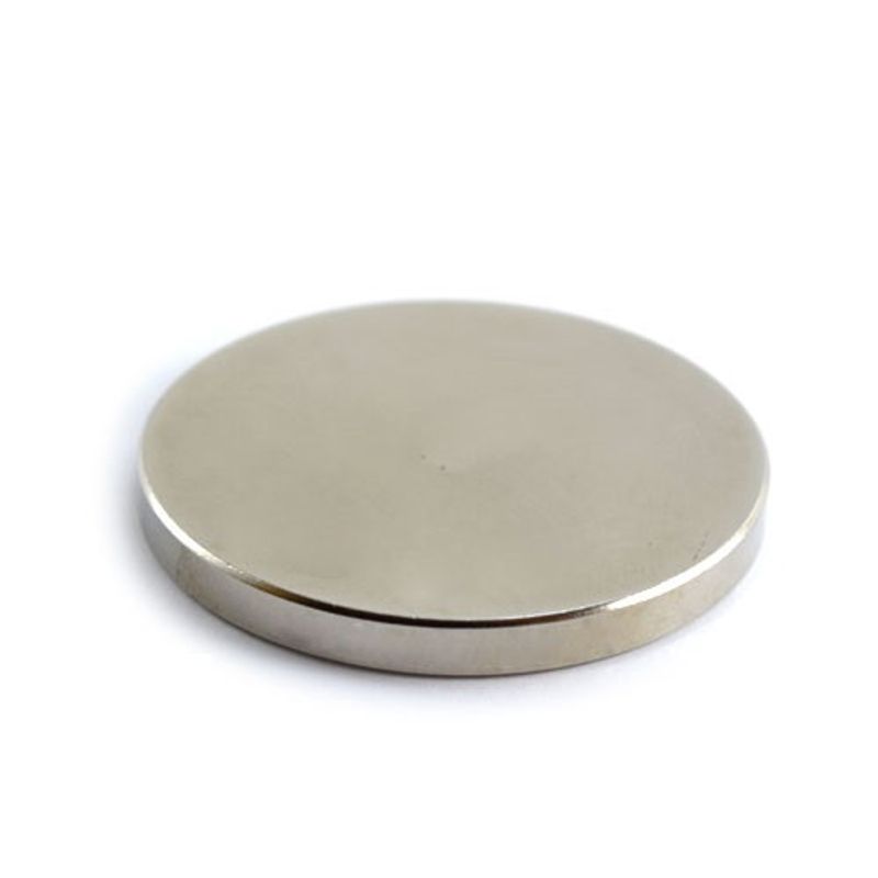 Casa si Gradina - Constructii - Feronerie si accesorii - Suruburi, dibluri si accesorii uz general - Magnet puternic neodim disc 50 x 5 mm - N52 - forta 17kg - Infinity.ro