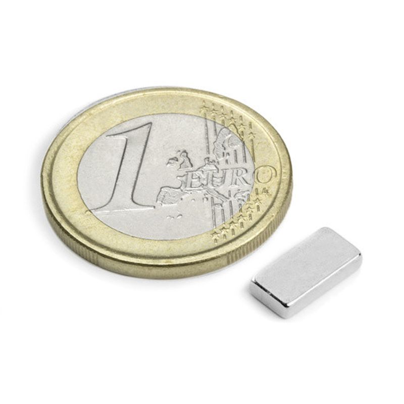 Casa si Gradina - Mobilier - Feronerie si accesorii mobila - Set de 20 bucati magnet puternic neodim bloc 10mm x 5mm x 2mm - Infinity.ro