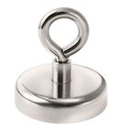 Casa si Gradina - Constructii - Feronerie si accesorii - Suruburi, dibluri si accesorii uz general - Set magnet fishing neodim D 60 mm 120 kg forta pescuit puternic funie 20 m de 6 mm carabina - Infinity.ro