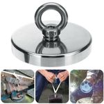 Casa si Gradina - Mobilier - Feronerie si accesorii mobila - Magnet Fishing D120 mm 480KG Forta prindere puternic acvatic detectie metal - Infinity.ro