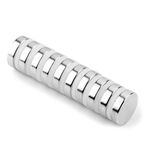 Casa si Gradina - Constructii - Feronerie si accesorii - Suruburi, dibluri si accesorii uz general - Magnet neodim disc puternic 12mm x 3mm - set de 10 bucati - Infinity.ro