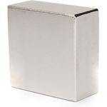 Casa si Gradina - Constructii - Feronerie si accesorii - Suruburi, dibluri si accesorii uz general - Magnet Neodim puternic, 60 Kg forta, forma de bloc, 40mm x 40mm x 20mm, recomandat pentru atractie - Infinity.ro