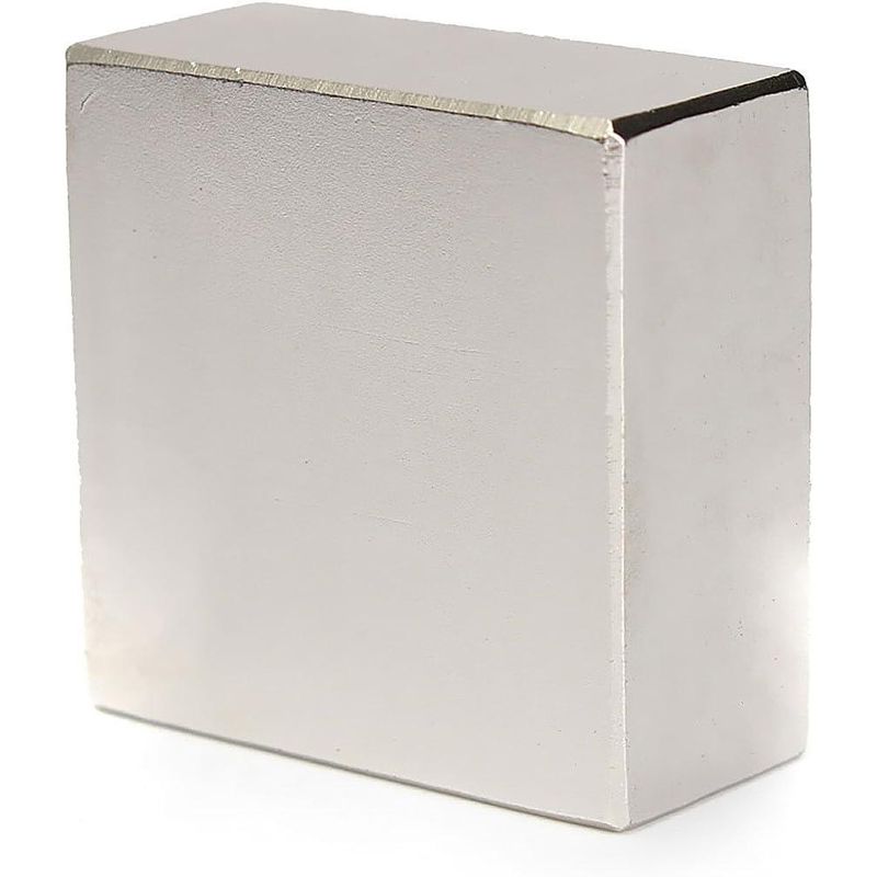 Casa si Gradina - Constructii - Feronerie si accesorii - Suruburi, dibluri si accesorii uz general - Magnet Neodim puternic, 60 Kg forta, forma de bloc, 40mm x 40mm x 20mm, recomandat pentru atractie - Infinity.ro