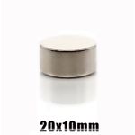 Casa si Gradina - Constructii - Feronerie si accesorii - Suruburi, dibluri si accesorii uz general - Magnet puternic din neodim disc 20x10mm forta 11kg - Infinity.ro