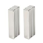 Casa si Gradina - Constructii - Feronerie si accesorii - Suruburi, dibluri si accesorii uz general - Set de 10 bloc magnet din neodim 10mm x 5mm x 2mm - Infinity.ro