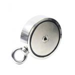 Casa si Gradina - Constructii - Feronerie si accesorii - Suruburi, dibluri si accesorii uz general - Magnet de neodim, cu maner lateral/superior, 180kg, KP10418 - Infinity.ro