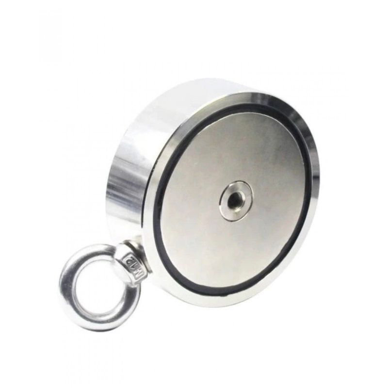 Casa si Gradina - Constructii - Feronerie si accesorii - Suruburi, dibluri si accesorii uz general - Magnet de neodim, cu maner lateral/superior, 180kg, KP10418 - Infinity.ro