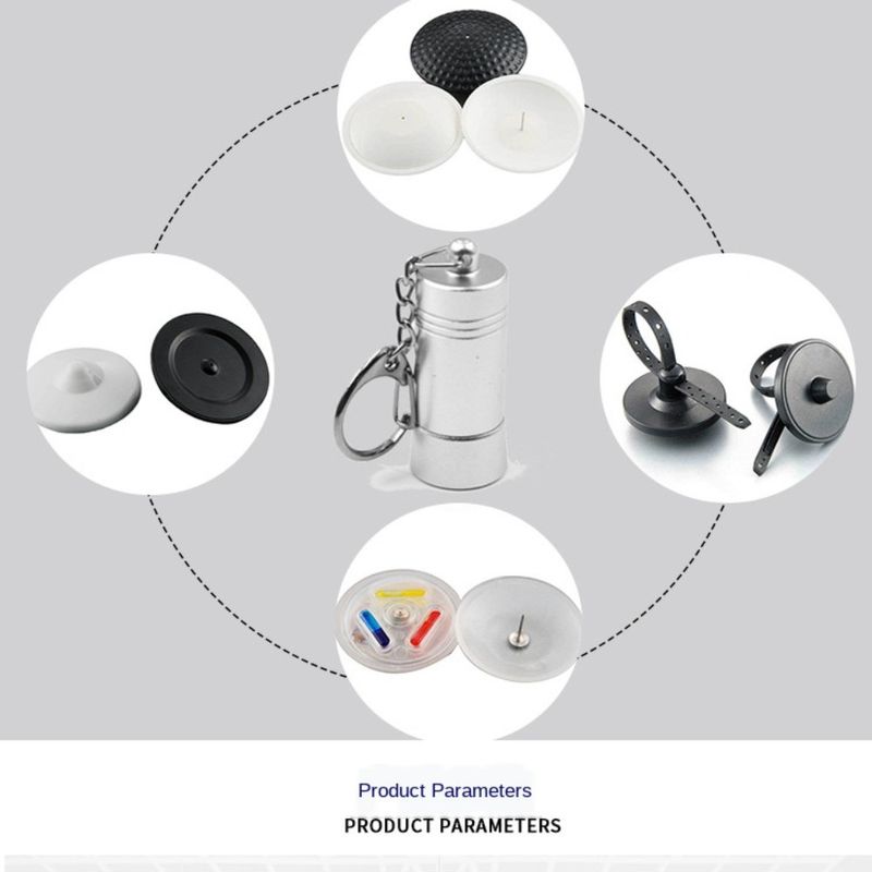 Casa si Gradina - Constructii - Feronerie si accesorii - Suruburi, dibluri si accesorii uz general - Set 10 etichete lacat antifurt negre pentru agatator + magnet breloc declansator, MyStyle - Infinity.ro