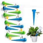 Casa si Gradina - Gradinarit si plante - Instalatii si accesorii pentru irigatii - Accesorii irigare - Set picuratoare cu valva pentru irigare plante -Irigator ghiveci - udare plante - 12 buc - Infinity.ro