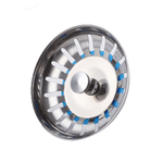 Casa si Gradina - Sanitare - Chiuveta bucatarie si accesorii - Accesorii chiuvete - Sita chiuveta de bucatarie, Inox, Argintiu - Infinity.ro