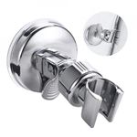 Casa si Gradina - Sanitare - Suporturi si accesorii baie - Suporturi baie - Suport cu ventuza pentru para de dus, reglabil 360 grade, crom elegant, sustinere pana la 5kg - Infinity.ro