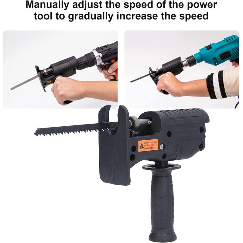 Casa si Gradina - Constructii - Scule electrice si accesorii - Accesorii fierastraie electrice - Adaptor fierastrau lance sau pendular, Folixs, pentru bormasina electrica, Portabil, Multifunctional, cu 6 - Infinity.ro