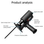 Casa si Gradina - Constructii - Scule electrice si accesorii - Accesorii fierastraie electrice - Adaptor fierastrau lance sau pendular, Folixs, pentru bormasina electrica, Portabil, Multifunctional, cu 6 - Infinity.ro