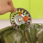 Casa si Gradina - Sanitare - Chiuveta bucatarie si accesorii - Accesorii chiuvete - Set 3 site chiuveta, Inox, 80 mm, Argintiu - Infinity.ro