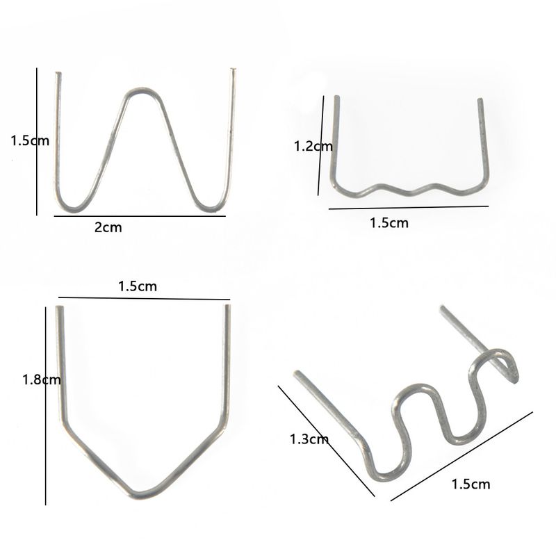 Casa si Gradina - Constructii - Scule electrice si accesorii - Accesorii pistoale de lipit - Pachet 1000buc Capse Pentru Pistol Lipit Plastic, 0.8mm - Infinity.ro